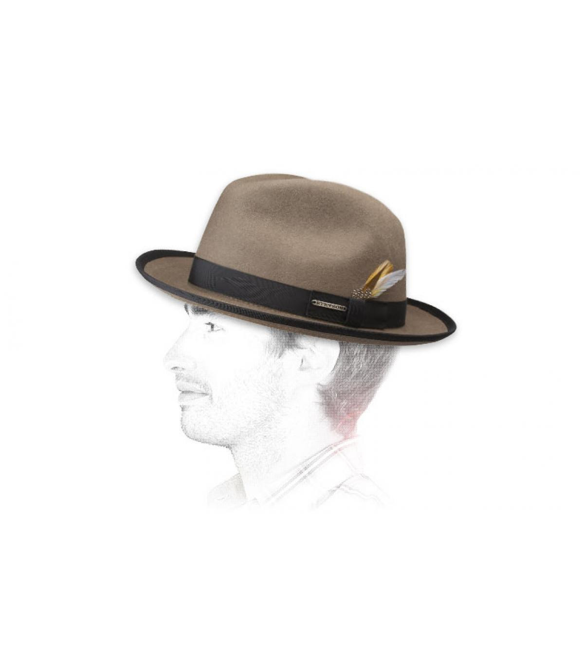 Wolvilten Stetson hoed Wolvilten Stetson hoed